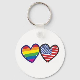 Llavero Orgullo gay de Estados Unidos