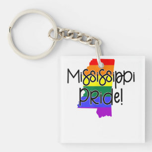 Llavero Orgullo gay de Mississippi