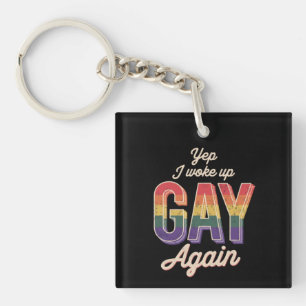 Llavero Orgullo gay despierto Arcoíris queer gay CSD Fiest