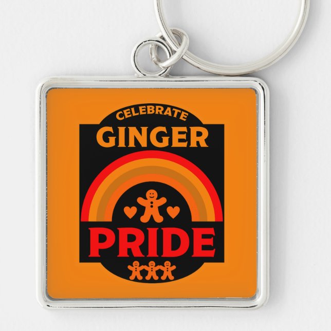 Llavero Orgullo Ginger Haired (Frente)