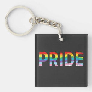 Llavero Orgullo LGBTQIA Bandera arco iris, celebración del