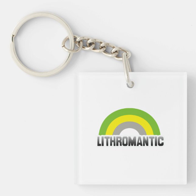 Llavero Orgullo litromántico (Frente)