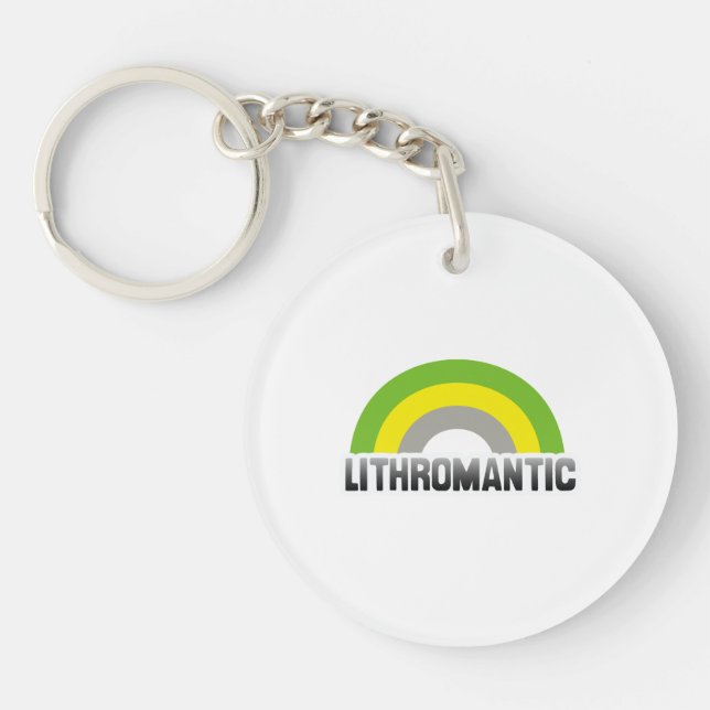 Llavero Orgullo litromántico (Frente)