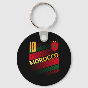 Llavero Orgullo Marroquí Amantes de la Bandera de Marrueco
