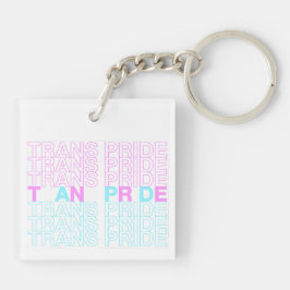 Llavero Orgullo transgénero Acrílico