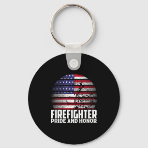 Llavero Orgullo y honor regalo de bombero orgulloso bomber
