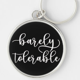 Llavero Orgullo Y Prejuicio - Apenas Tolerable
