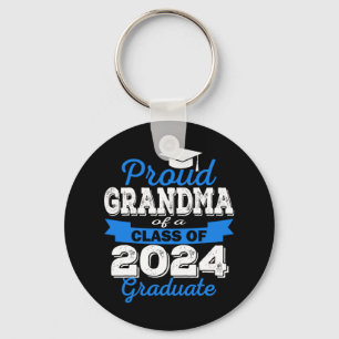 Llavero Orgullosa Abuela De 2024 Graduada Impresionante Co