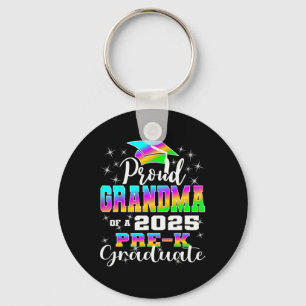 Llavero Orgullosa Abuela De Graduado De Preescolar 2025