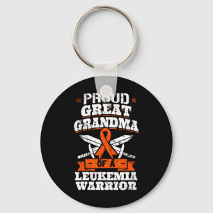 Llavero Orgullosa Abuela De Guerrero De La Leucemia Awaren