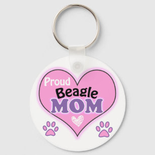Llavero Orgullosa Beagle Mom