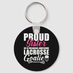 Llavero Orgullosa Hermana De Un Impresionante Lacrosse Goa
