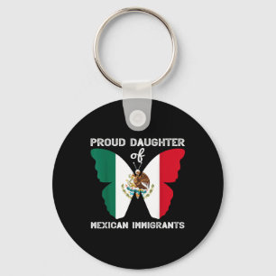 Llavero Orgullosa Hija De Inmigrantes Mexicanos Latino Ant