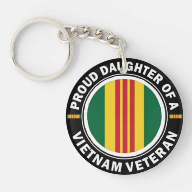 Llavero Orgullosa hija de una cadena vietnamita de llaves (Frente)