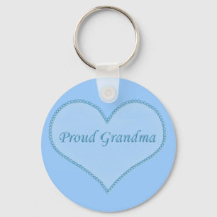 Llavero Orgullosa Keychain, azul