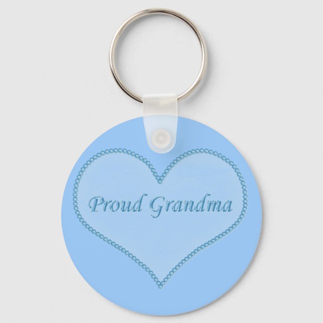 Llavero Orgullosa Keychain, azul (Anverso)