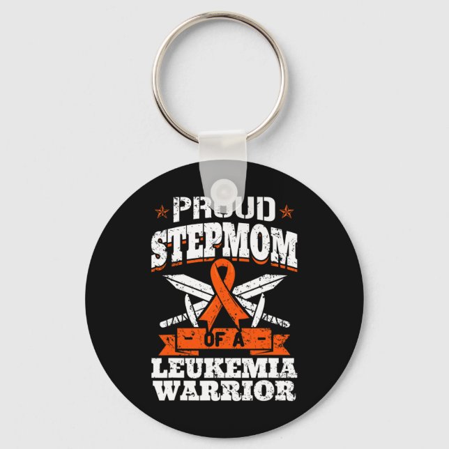 Llavero Orgullosa Madrastra De Un Bloque De Concienciación (Anverso)