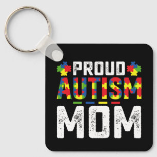 Llavero Orgullosa Madre Autismo Conciencia Familia Autista