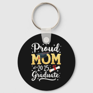 Llavero Orgullosa Madre De Un Graduado De 2025 Senior Cl D
