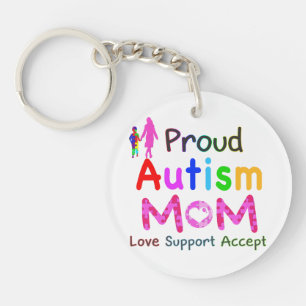 Llavero Orgullosa madre del autismo