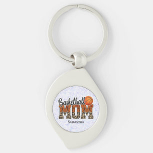 Llavero Orgullosa madre del baloncesto - campeona del lado
