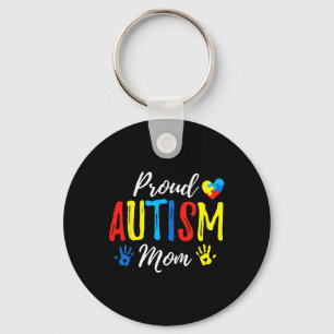 Llavero Orgullosa mamá Autismo Concordancia con familia