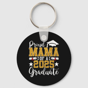 Llavero Orgullosa Mamá De Un Graduado 2025 Mama Graduation