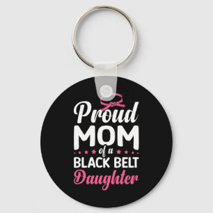 Llavero Orgullosa Mamá De Una Hija Del Cinturón Negro 16