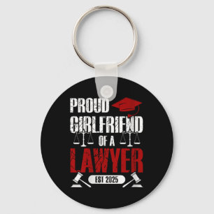 Llavero Orgullosa Novia De Una Abogada Licenciada En Licen