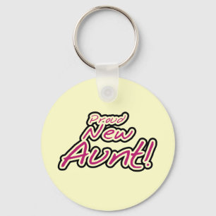 Llavero Orgullosas camisetas y regalos de nueva tía