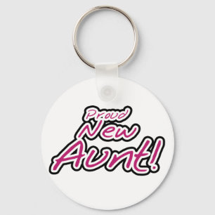 Llavero Orgullosas camisetas y regalos de nueva tía