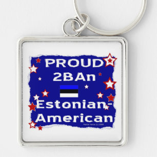 Llavero Orgulloso 2BAn estonio-estadounidense