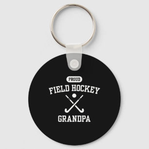 Llavero Orgulloso Abuelo de Hockey sobre Campo Jugador de 