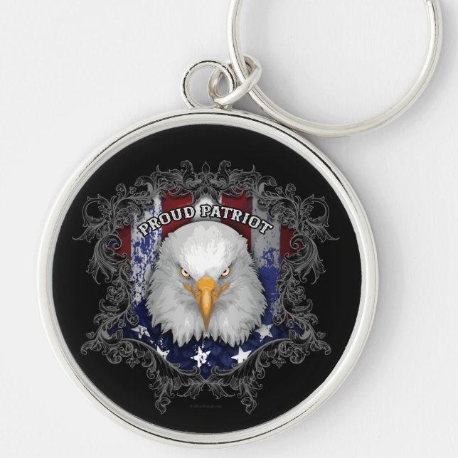 Llavero Orgulloso American Patriot Keychain (Frente)