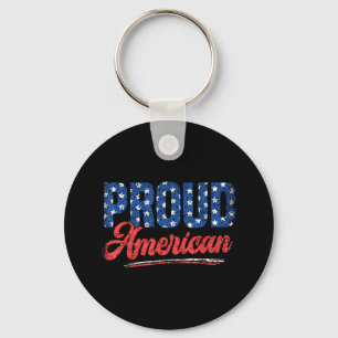 Llavero Orgulloso americano america independencia usa 4 de