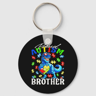Llavero Orgulloso autismo Hermano Dinosaurio Autismo Conci