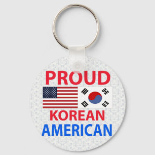 Llavero Orgulloso coreano-americano