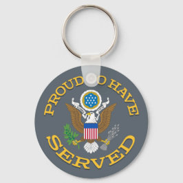 Llavero Orgulloso De Haber Servido A Keychain