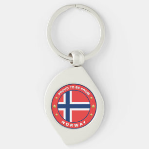 Llavero Orgulloso De Ser De Noruega