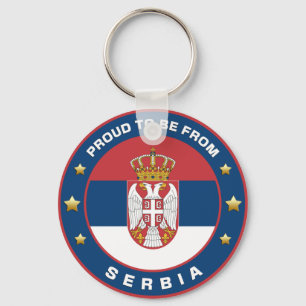 Llavero Orgulloso De Ser De Serbia