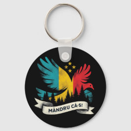 Llavero Orgulloso de ser rumano