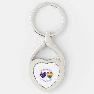 Llavero Orgulloso de ser un australiano gay