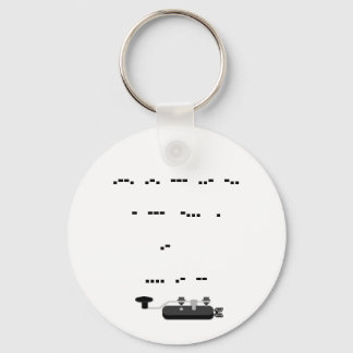 Llavero Orgulloso De Ser Un Ham Morse Code Keychain