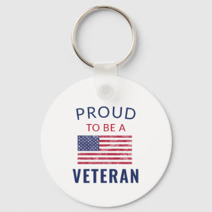 Llavero Orgulloso De Ser Un Líder De Botones Veteranos