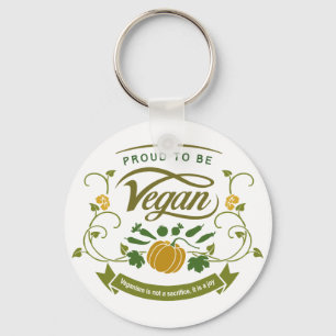 Llavero Orgulloso de ser vegan