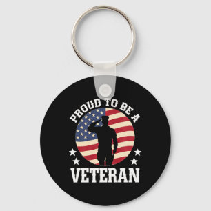 Llavero Orgulloso De Ser Veteranos Soldados De Ee.Uu.