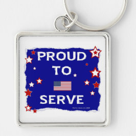 Llavero Orgulloso De Servir