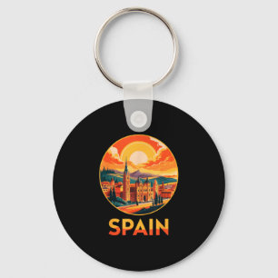Llavero Orgulloso españa vacaciones país favorito alegría