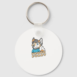 Llavero Orgulloso Furry Cute Funny Furry Fandom Fursuit Gi