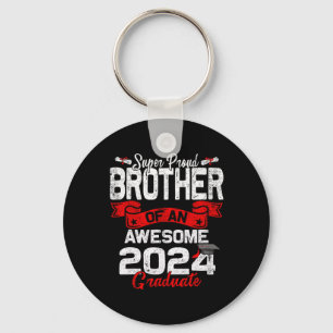 Llavero Orgulloso Hermano De Un Graduado 24 En 2024